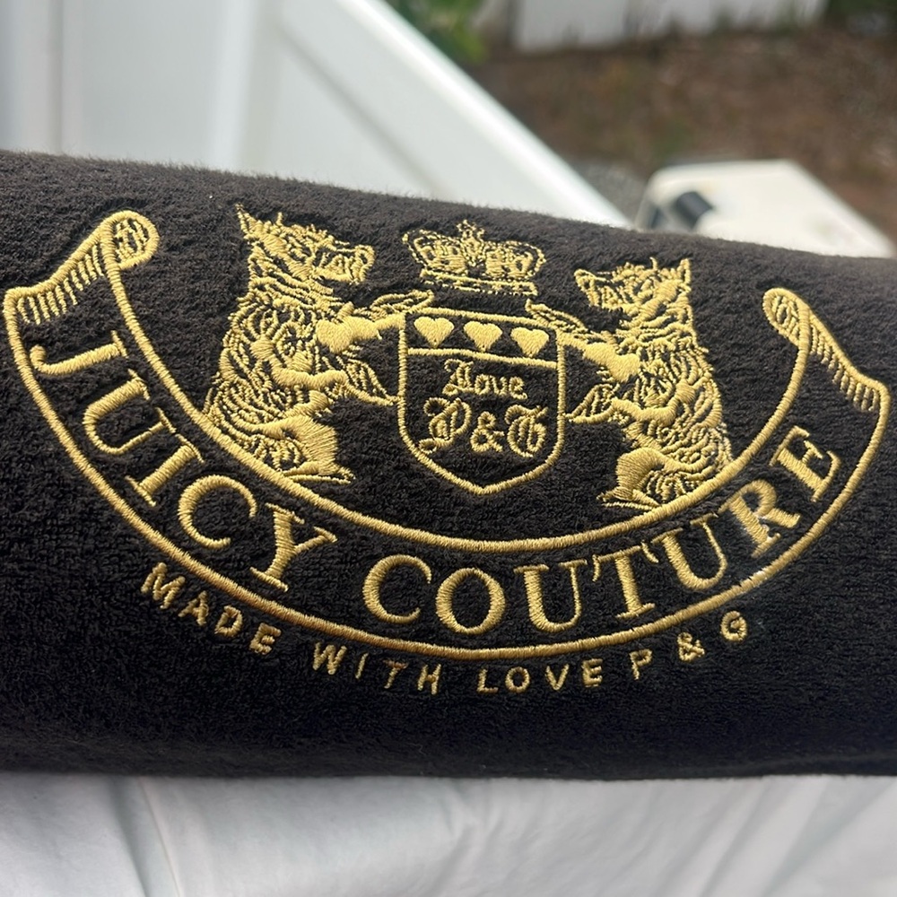 Vintage Juicy Couture Rare P&G Velour Scottie Dogs Once Upon A Time Barrel Bag - Picture 12 of 17
